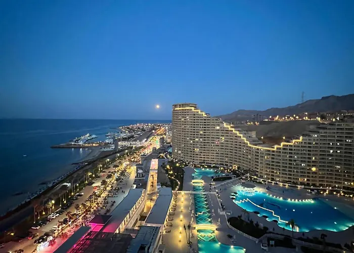 Porto Sokhna Sea & Pool View Alpesi faház
